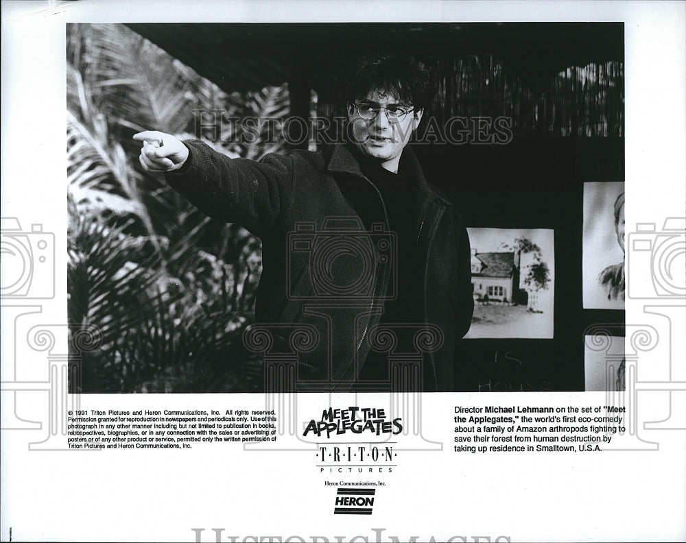 1991 Press Photo Meet The Applegates Michael Lehmann- Historic Images