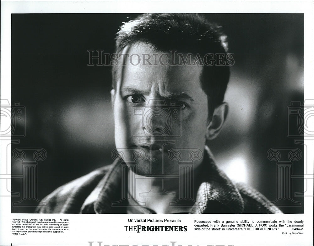 1996 Press Photo Michael J. Fox in &quot;The Frighteners&quot;- Historic Images