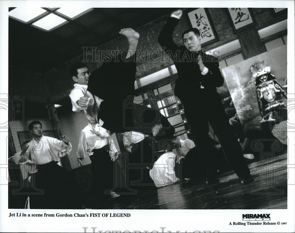 1997 Press Photo Jet Li stars in &quot;Fist of Legend&quot; - Historic Images