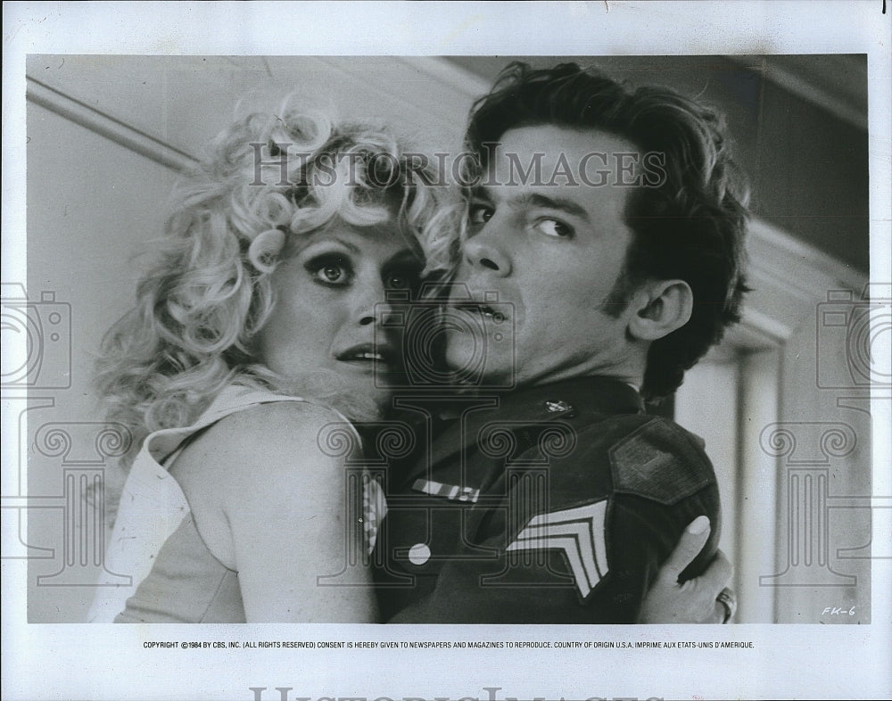 1984 Press Photo Beverly D&#39;Angelo in Finders Keepers- Historic Images