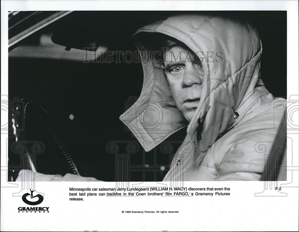 1996 Press Photo Actor William H Macy in &quot;Fargo&quot;- Historic Images