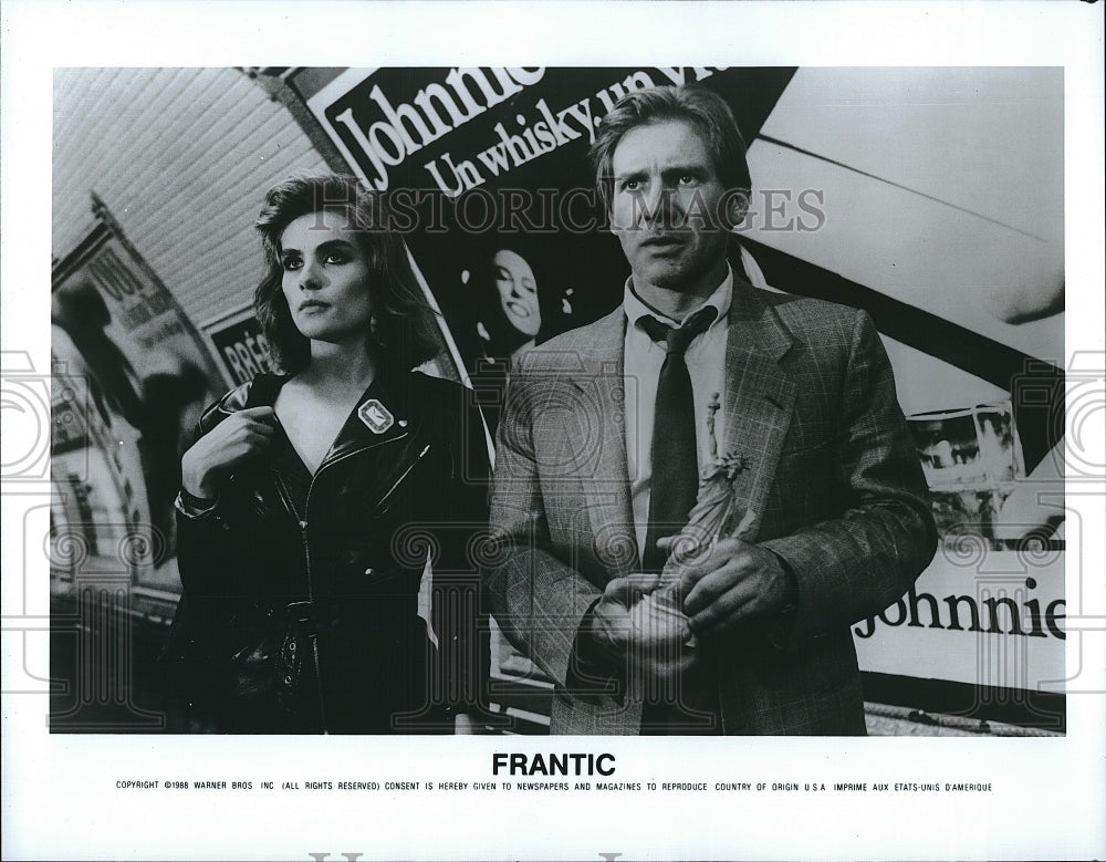 1988 Press Photo "Frantic" (Movie)- Historic Images