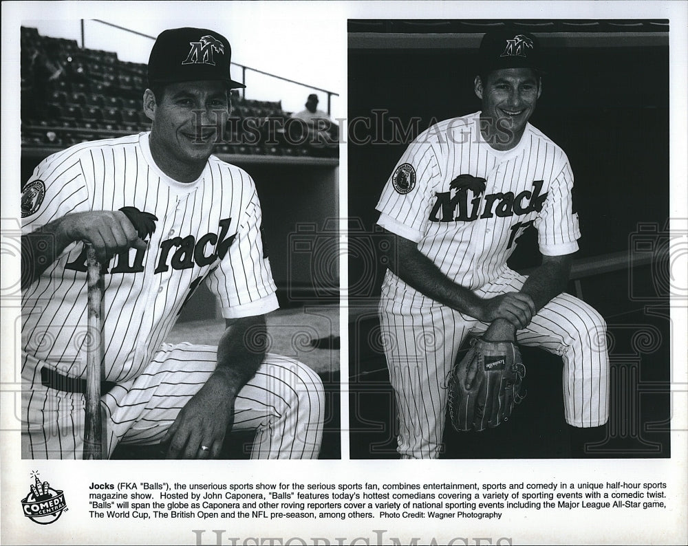 Press Photo &quot;Jocks&quot; Comedy Central Hosted bu John Caponera- Historic Images