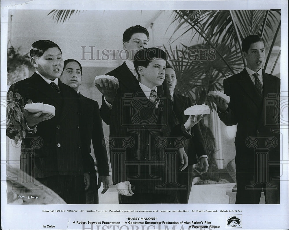 1976 Press Photo &quot;Bugsy Malone&quot;- Historic Images