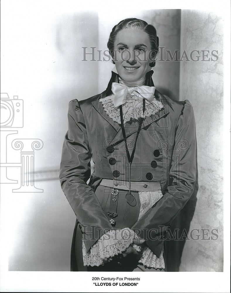 1936 Press Photo Scene From Film &quot;Lloyds Of London&quot;- Historic Images