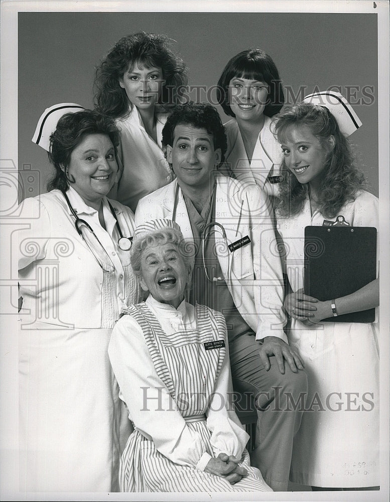 1989 Press Photo Timothy Wade Marie Denn Diana Bellamy Jan Cobler Ellen Regan- Historic Images