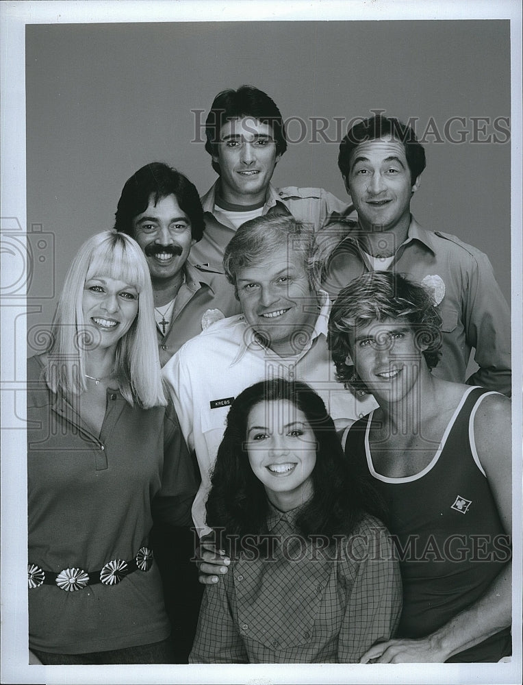 1982 Press Photo Brian Dennehy Kathy Maisnik Judy Pioli Danny Mora George Deloy- Historic Images