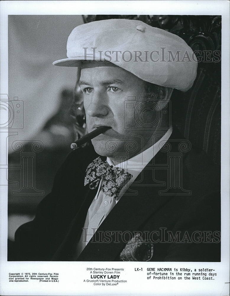 1986 Press Photo &quot;Lucky Lady&quot; starring Gene Hackman- Historic Images