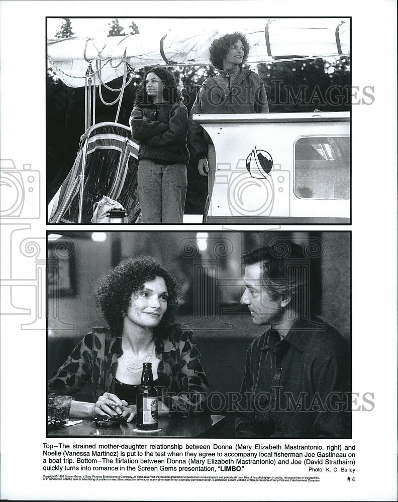 1980 Press Photo Actor Joe Gastineau &amp; Vanessa Martinez In &quot;Limbo&quot;- Historic Images