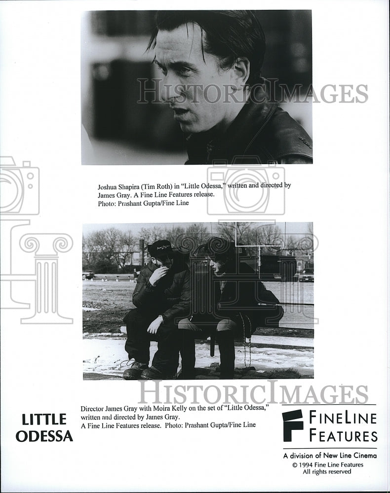 1994 Press Photo `"Little Odessa" JAmes Gray directs Tim Roth & Moiura Kelly- Historic Images
