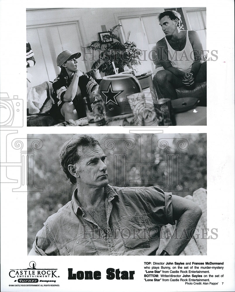 2002 Press Photo Lone Star John Sayles Frances McDormand - Historic Images