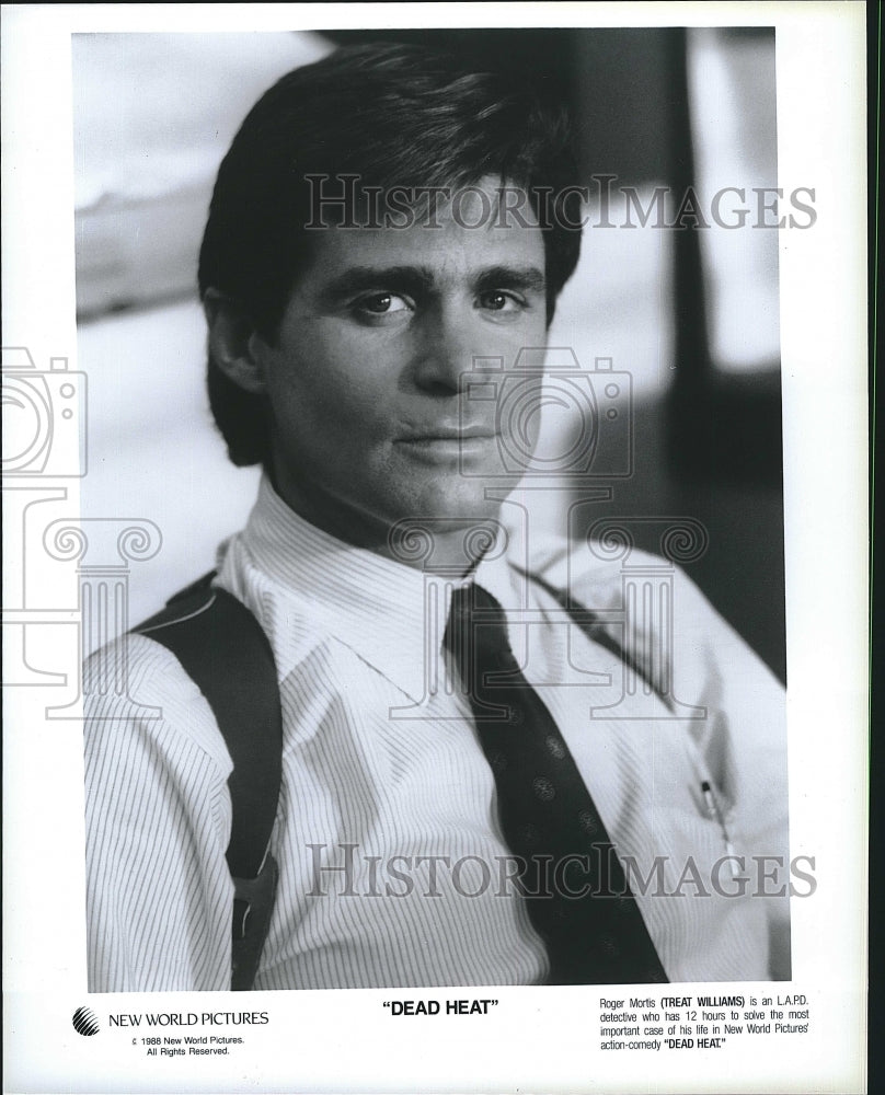 1988 Press Photo Treat Williams American Actor Dead Heat Action Comedy Movie- Historic Images
