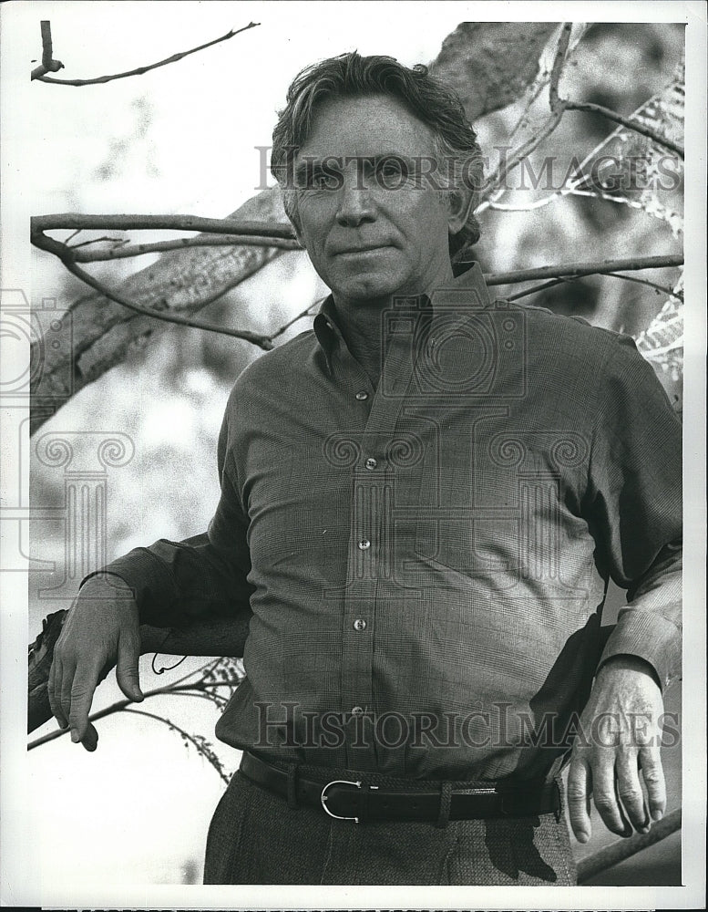 1988 Press Photo Anthony Franciosa "Jake and the Fatman"- Historic Images