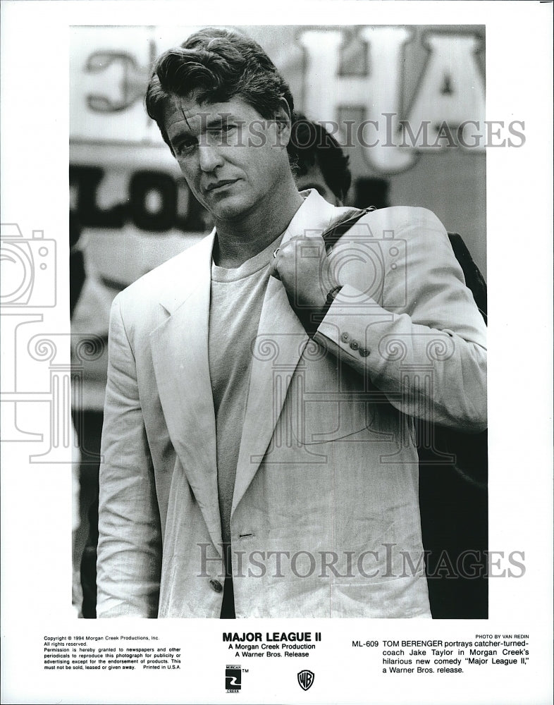 1994 Press Photo Actor Tom Berenger In Major League II- Historic Images