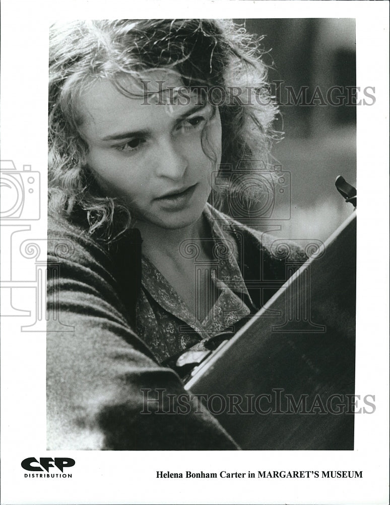 Press Photo Helena Bonham Actress Margaret&#39;s Museum Dark Drama Movie Film- Historic Images