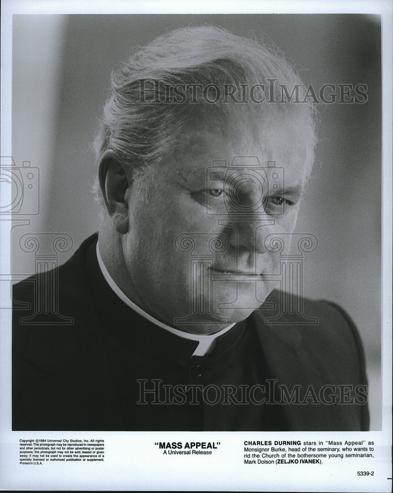 1984 Press Photo Mass Appeal Charles Durning Ziejko Ivanek- Historic Images