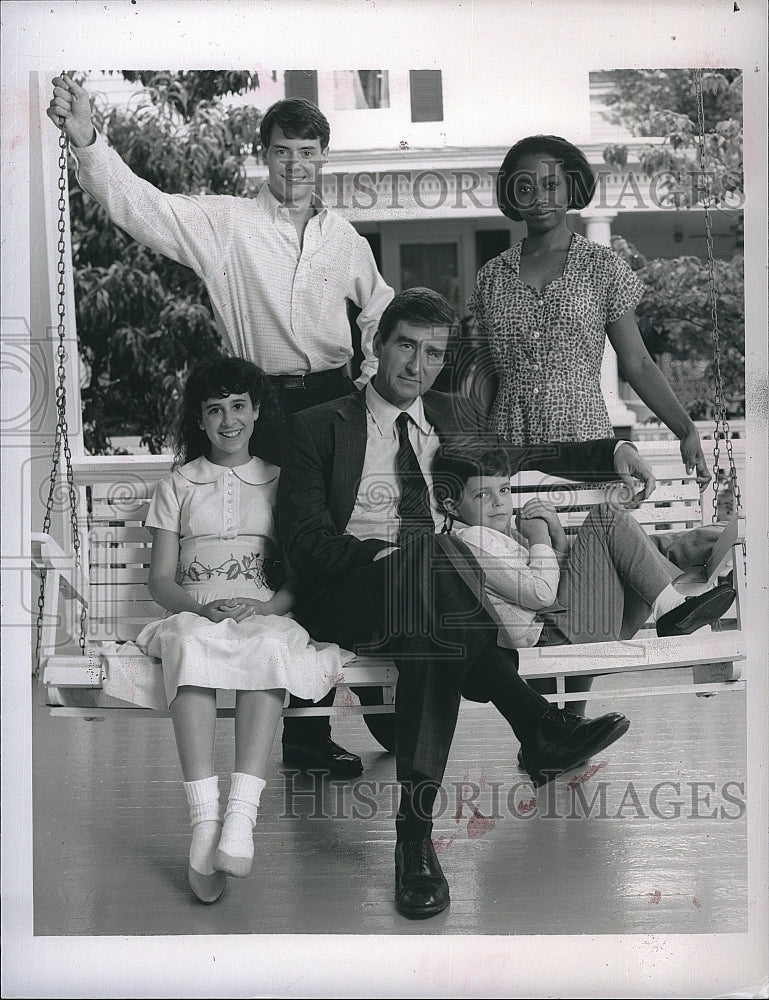 1991 Press Photo Actor Sam Waterston In &quot;I&#39;ll Fly Away&quot; - Historic Images