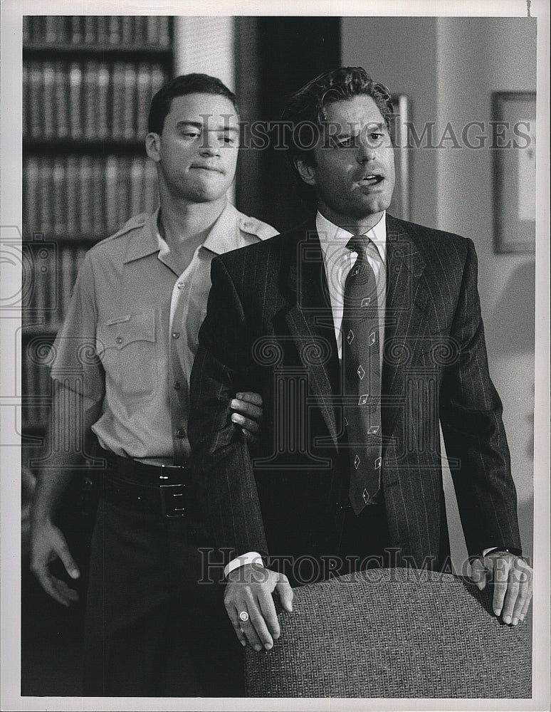 1989 Press Photo Harry Hamlin on &quot;L. A. Law&quot;- Historic Images