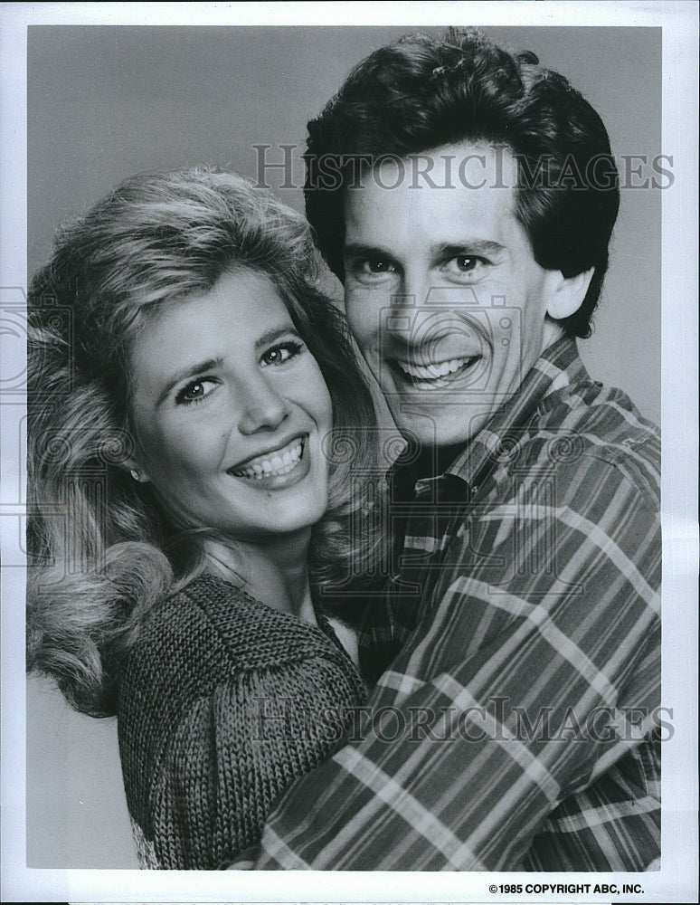 1985 Press Photo Heidi Bohay and Michael Spound in &quot;Hotel&quot;- Historic Images