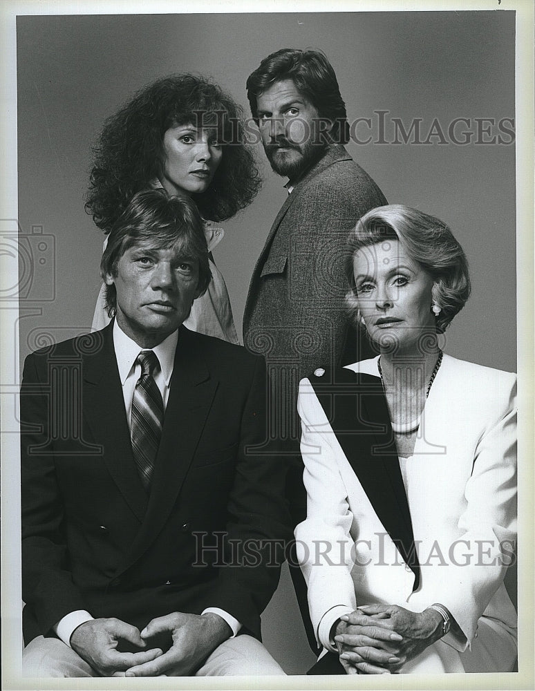 1984 Press Photo Kerrie Keane and Eric Pierpoint in &quot;Hot Pursuit&quot;- Historic Images