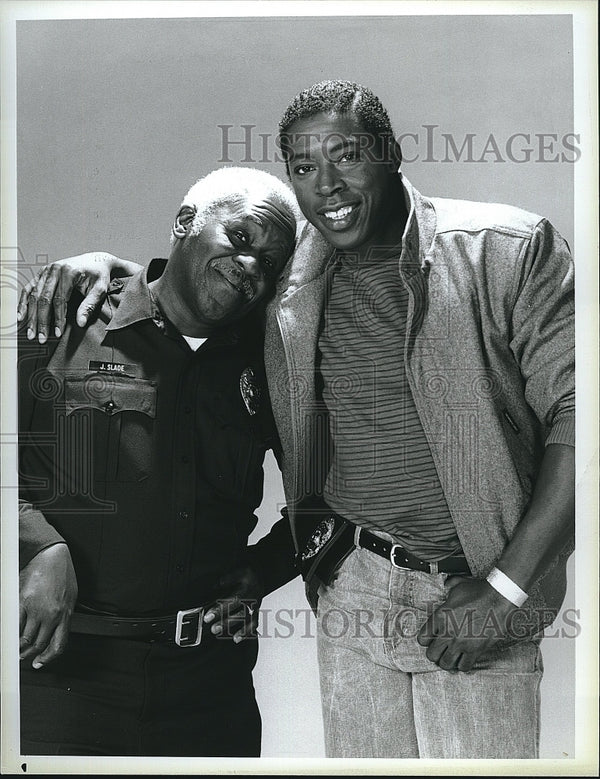 Hank Rolike 1985 Press Photo Ernie Hudson, Hank Rolike