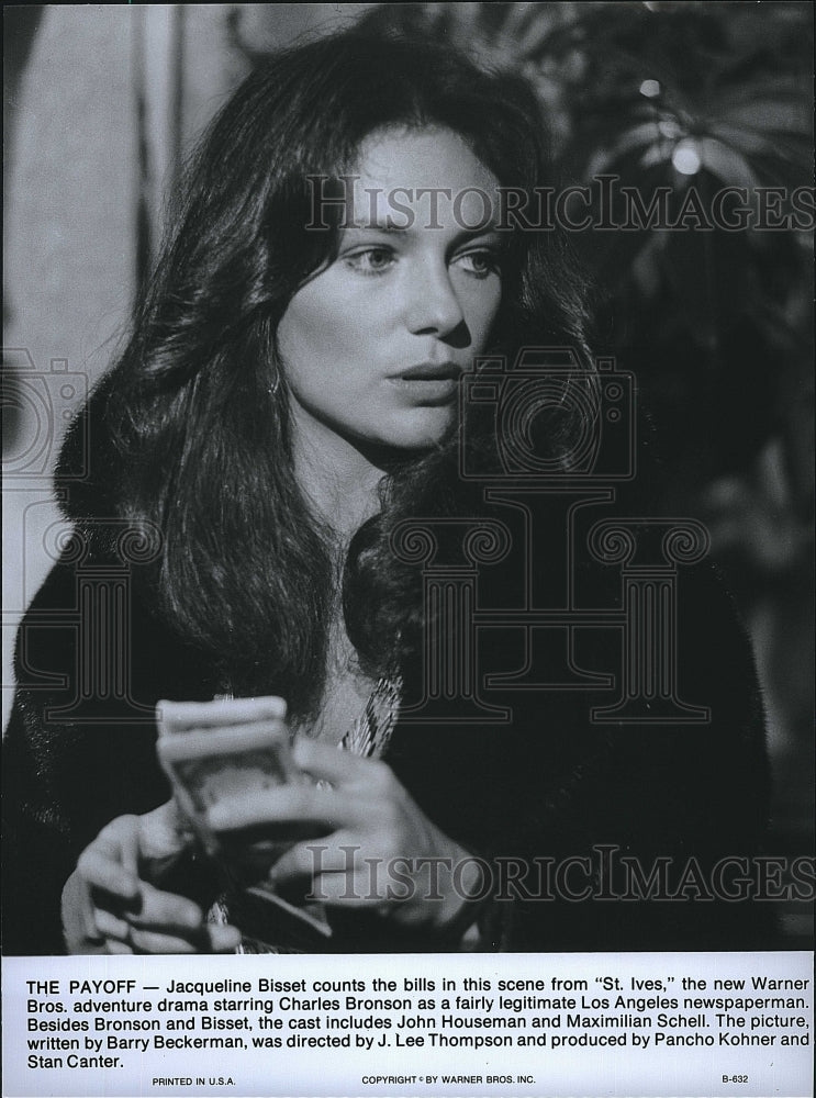 Press Photo Jacqueline Bisset Stars In &quot;St. Ives&quot;- Historic Images