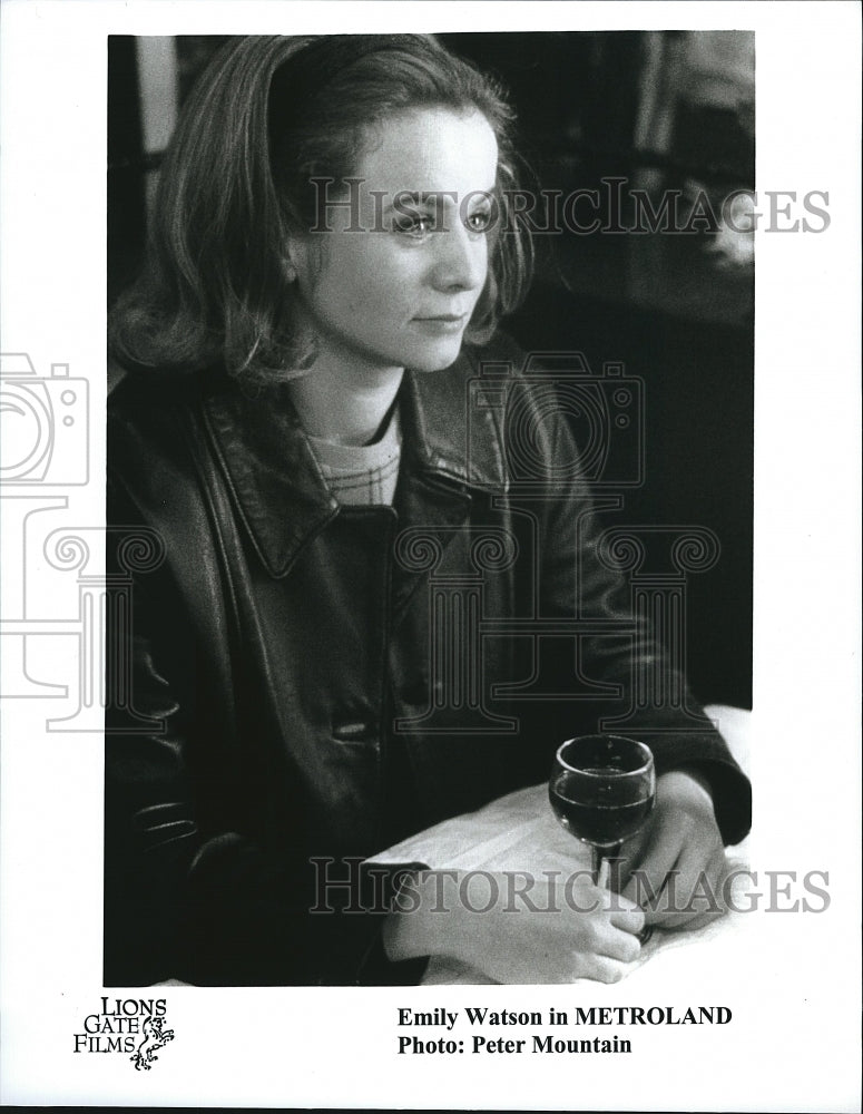 1997 Press Photo Actress Emily Watson in &quot;Metroland&quot;- Historic Images