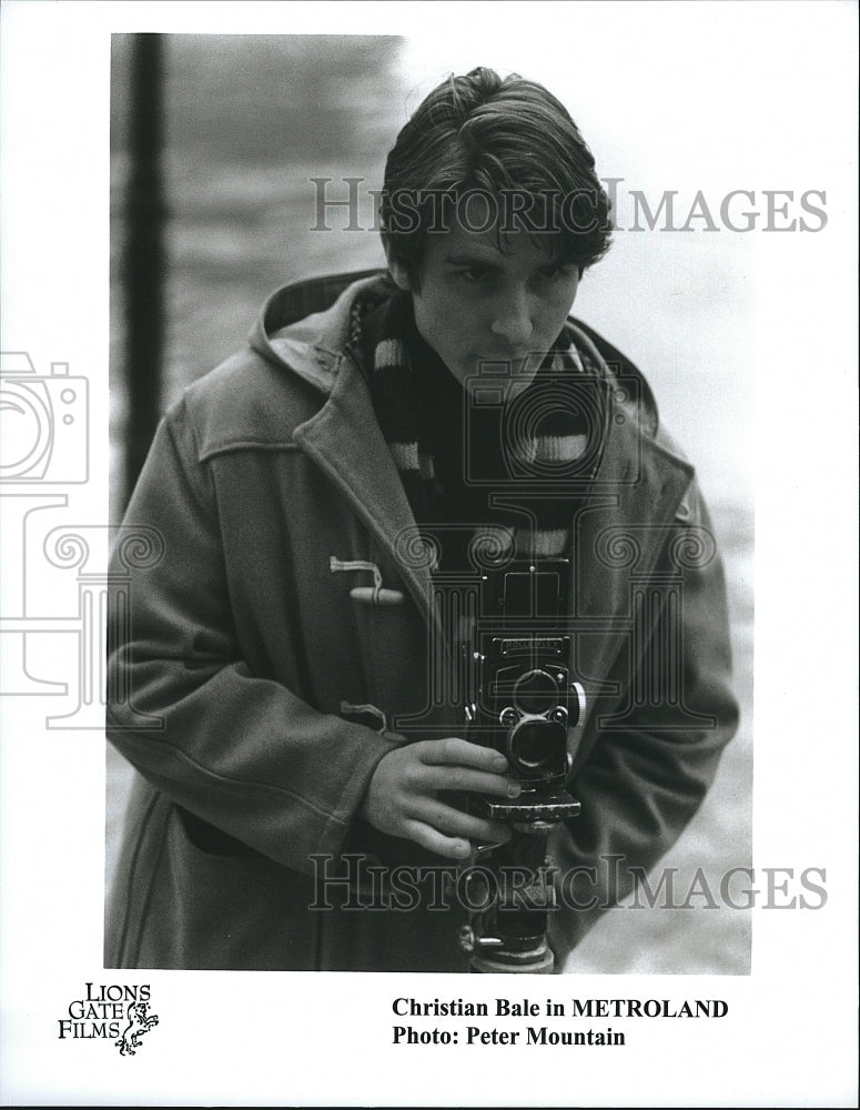 1997 Press Photo Actor Christian Bale in &quot;Metroland&quot;- Historic Images