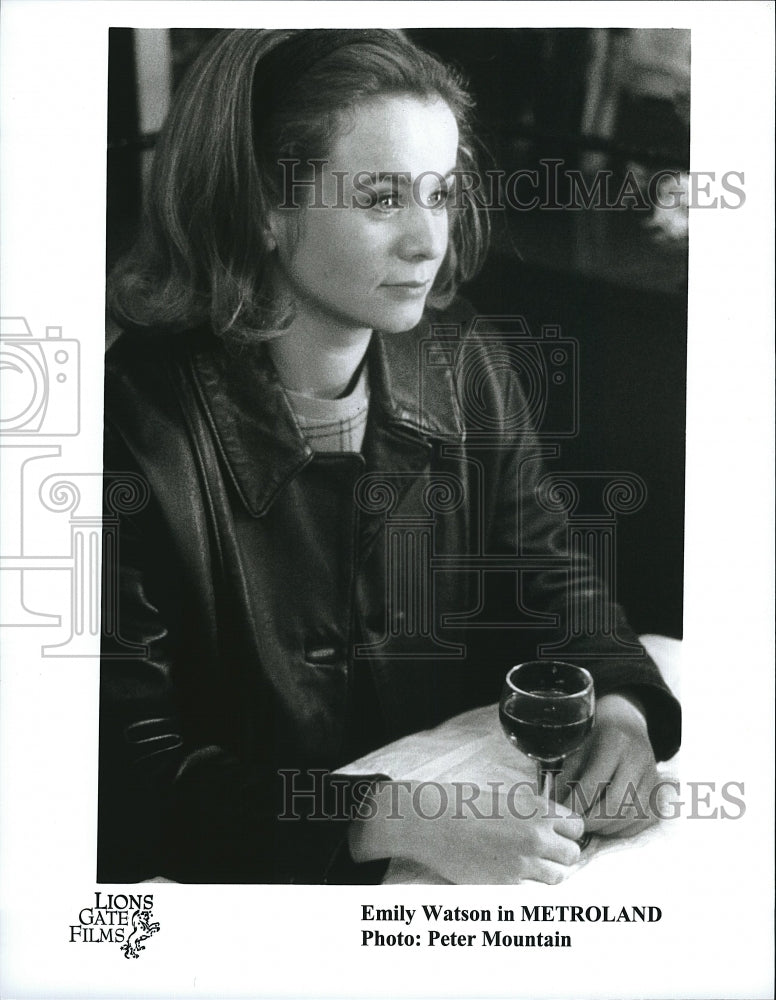 1997 Press Photo Actress Emily Watson in &quot;Metroland&quot;- Historic Images