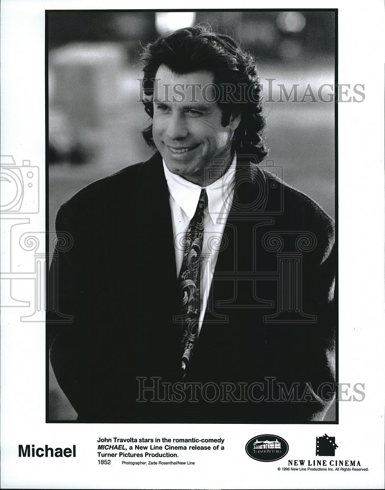 1996 Press Photo Actor John Travolta in &quot;Michael&quot;
- Historic Images