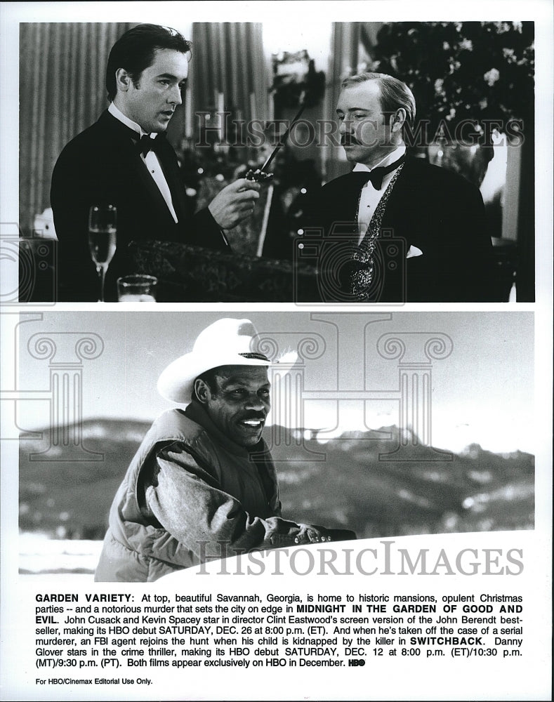 Press Photo Joan Cusack,Kevin Spacey and Danny Glover - Historic Images