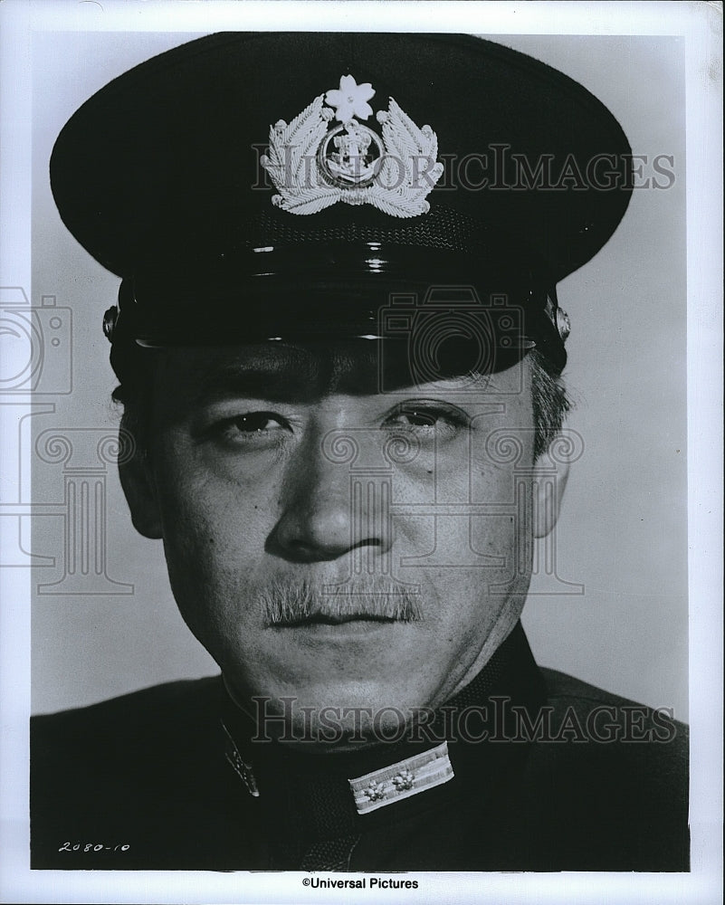 1976 Press Photo Actor James Shigeta in &quot;Midway&quot;- Historic Images