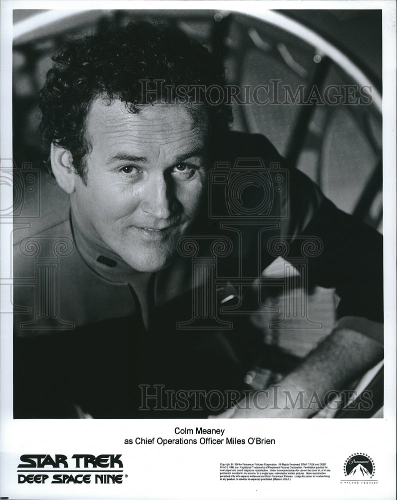 1995 Press Photo Colm Meaney &quot;Star Trek - Deep Space Nine&quot;- Historic Images