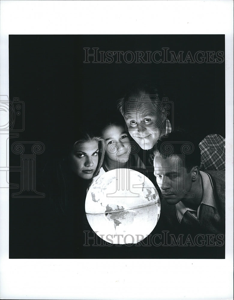 1996 Press Photo J. Lithgow, K. Johnston, F. Stewart &quot;3rd Rock from the Sun&quot;- Historic Images