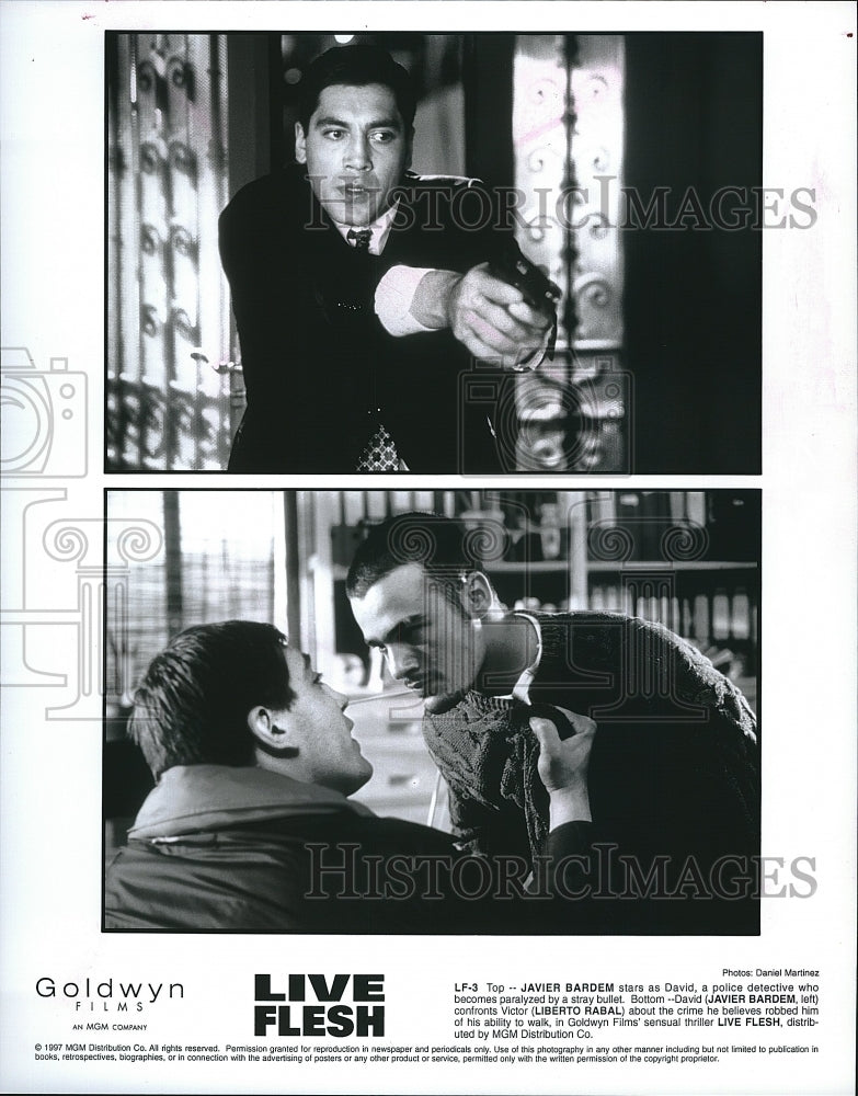 1998 Press Photo Javier Bardem in Live Flesh- Historic Images