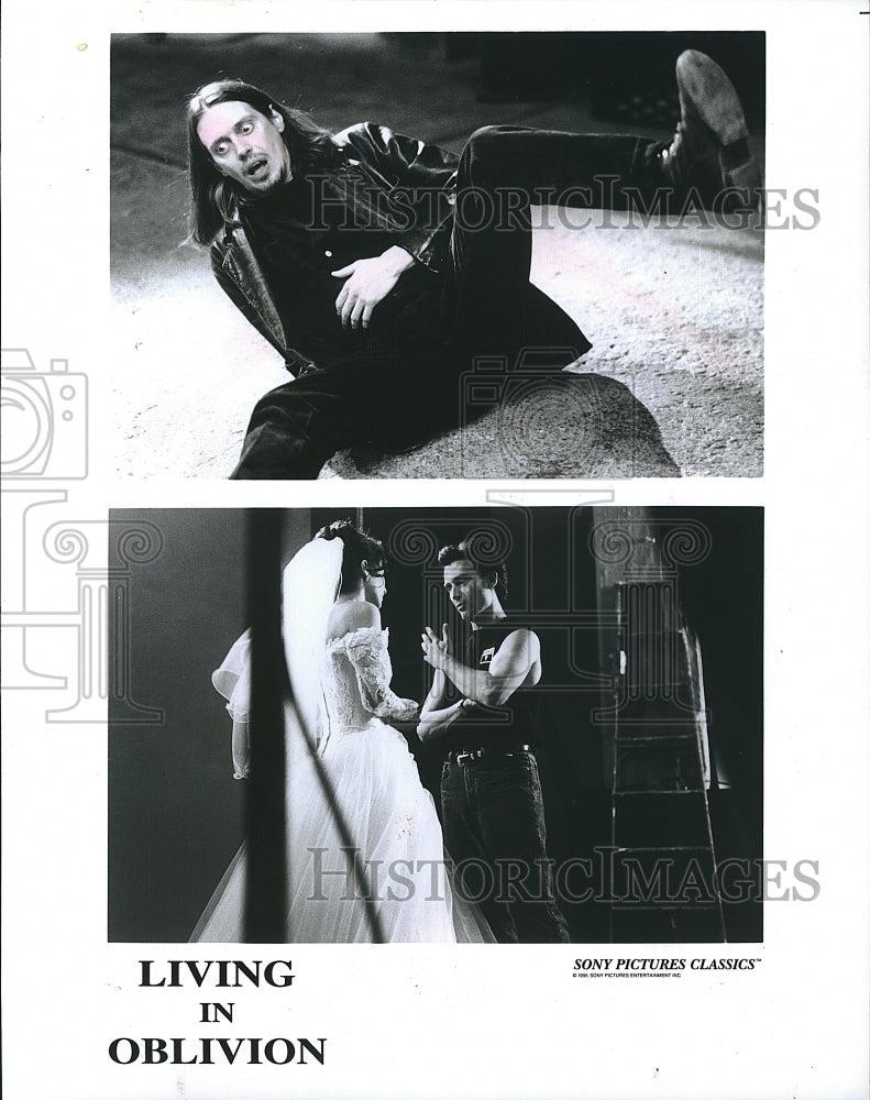 1995 Press Photo Steve Buscemi, Catherine Keener &quot;Living in Oblivion&quot;- Historic Images