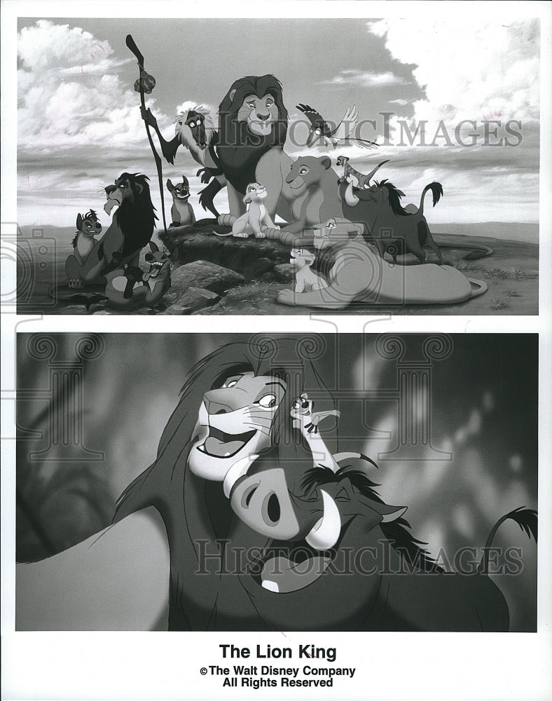 Press Photo scenes from Disney&#39;s &quot;The Lion King&quot;- Historic Images