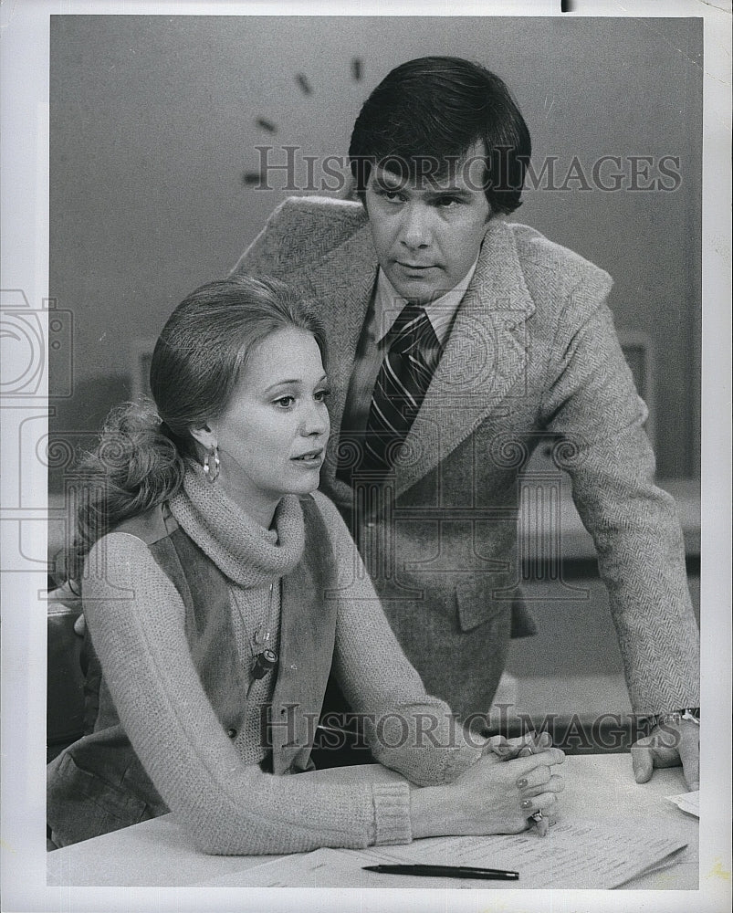 Press Photo Jane Pauley, Tom Brokaw &quot;Today&quot;- Historic Images