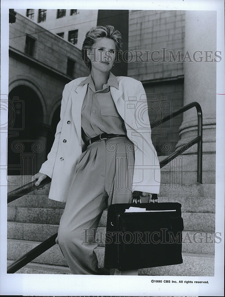 1990 Press Photo  &quot;The Trials of Rosie O&#39;Neill&quot; Sahron Gless stars - Historic Images