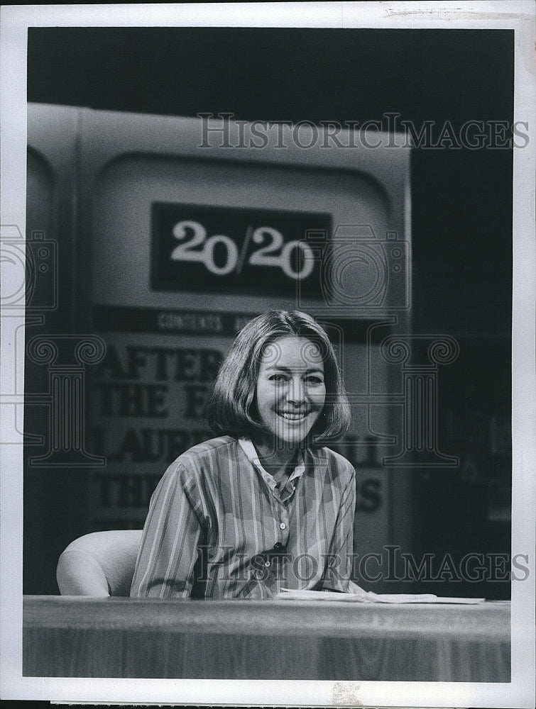 1979 Press Photo ABC&#39;s &quot;20/20&quot; with Sylvia Chase- Historic Images