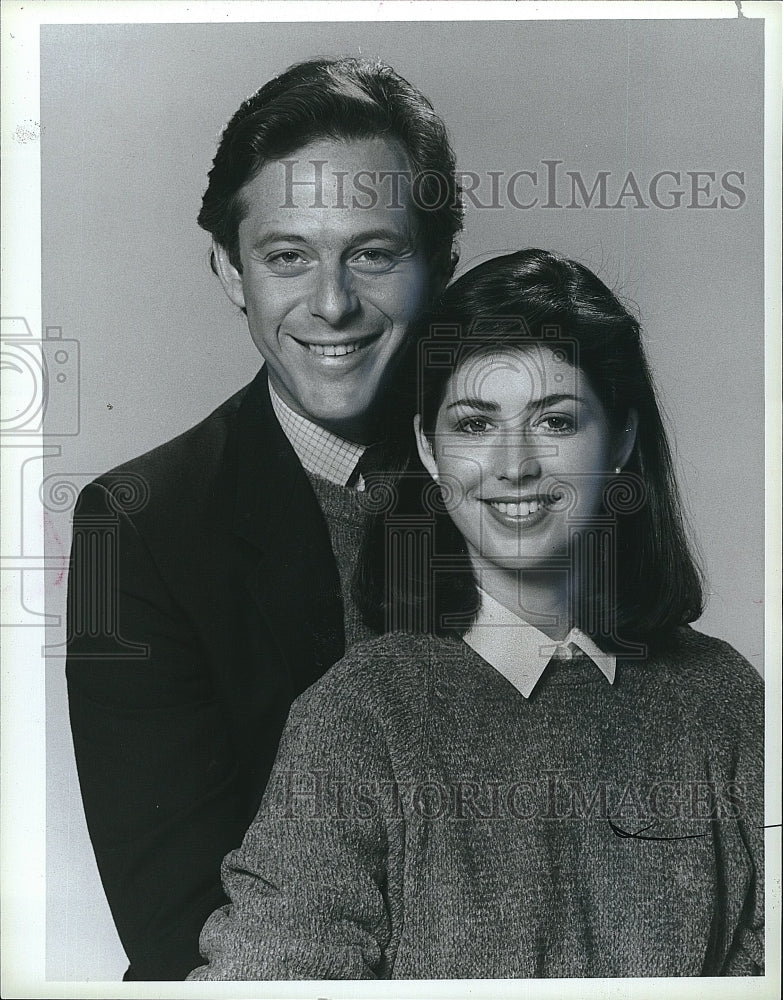 1987 Press Photo Sweet Surrender Mark Blum Dana Delaney- Historic Images