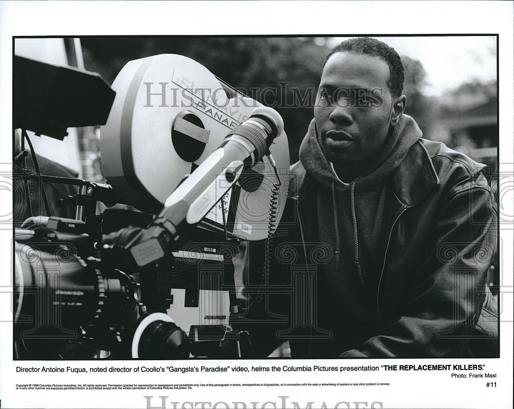 1989 Press Photo &quot;Gangstas&#39; Paradise&quot; director Antoine Fuqua- Historic Images