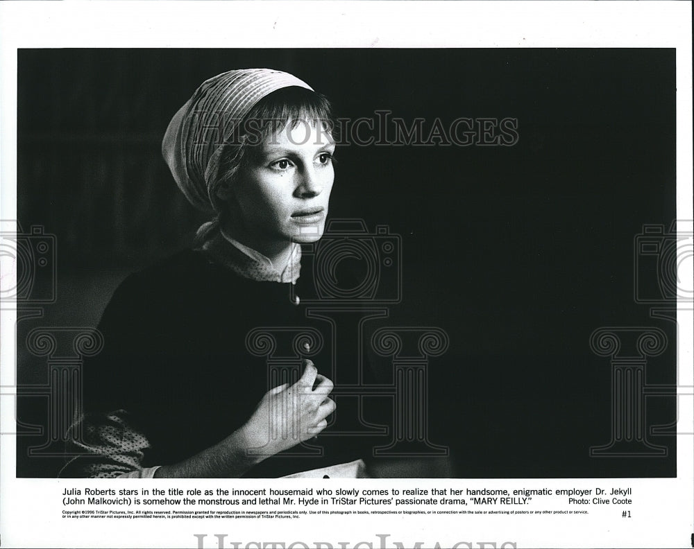 1996 Press Photo Julia Roberts in &quot;Mary Reilly&quot;- Historic Images