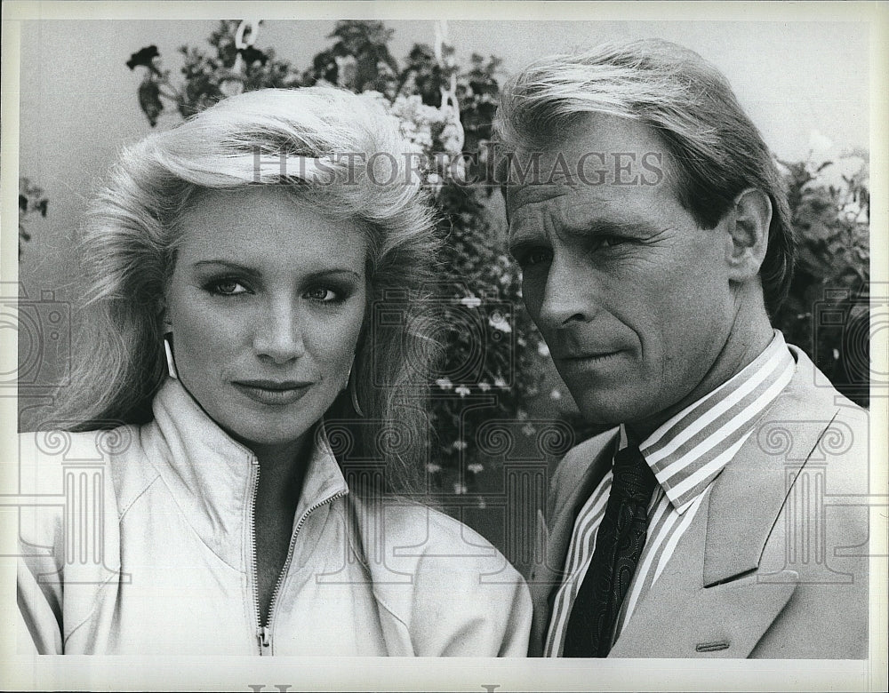 1987 Press Photo L.A. Law Corbin Bernsen Shannon Tweed- Historic Images