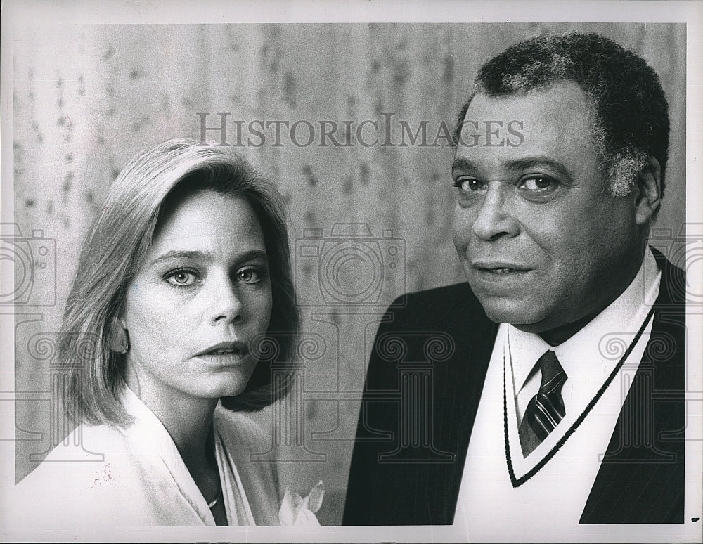 1988 Press Photo L.A. Law James Earl Jones Susan Dey- Historic Images