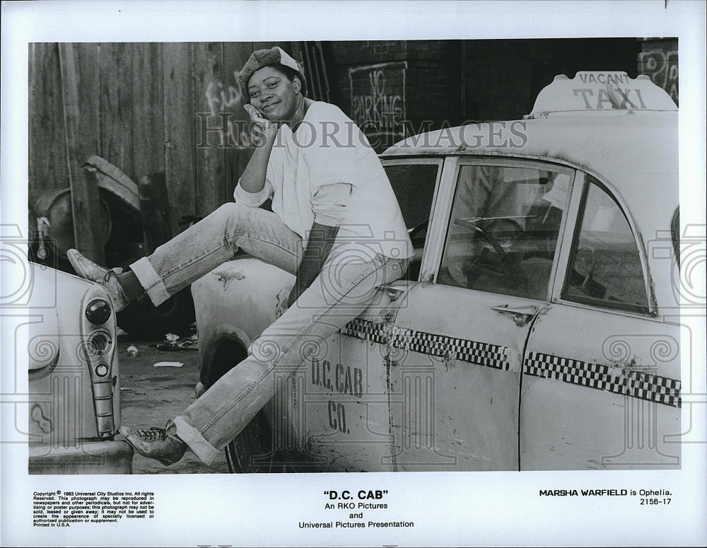 1983 Press Photo Actress Marsha Warfield In &quot;D.C. Cab&quot;- Historic Images