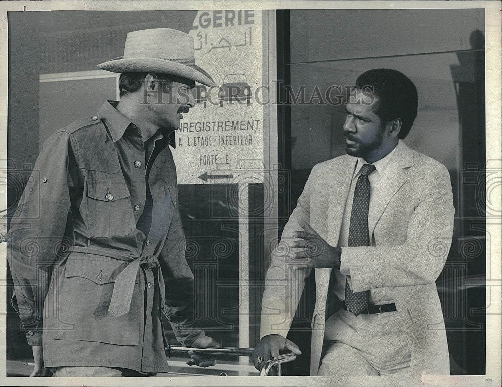 1988 Press Photo &quot;Simon &amp; Simon&quot; starring Gerald McRaney, Tim Reid- Historic Images