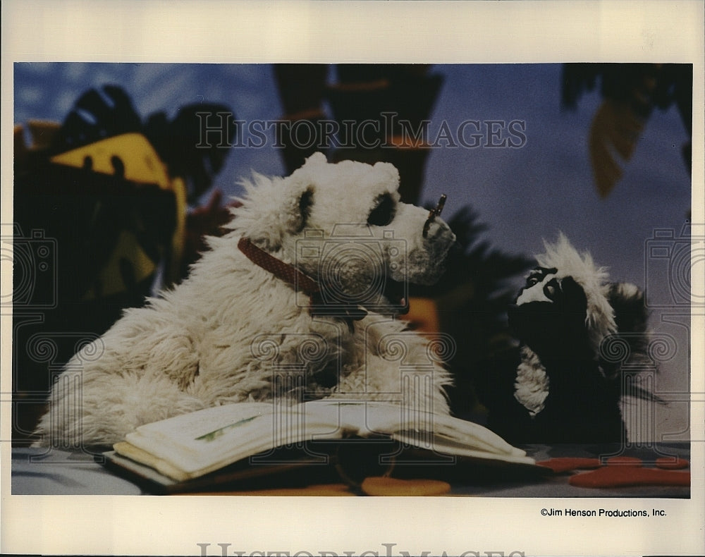 1994 Press Photo Jim Henson&#39;s Animal Show with Stinky and Jake- Historic Images