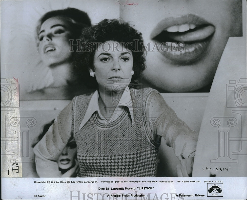 1976 Press Photo Anne Bancroft in &quot;Lipstick&quot;- Historic Images