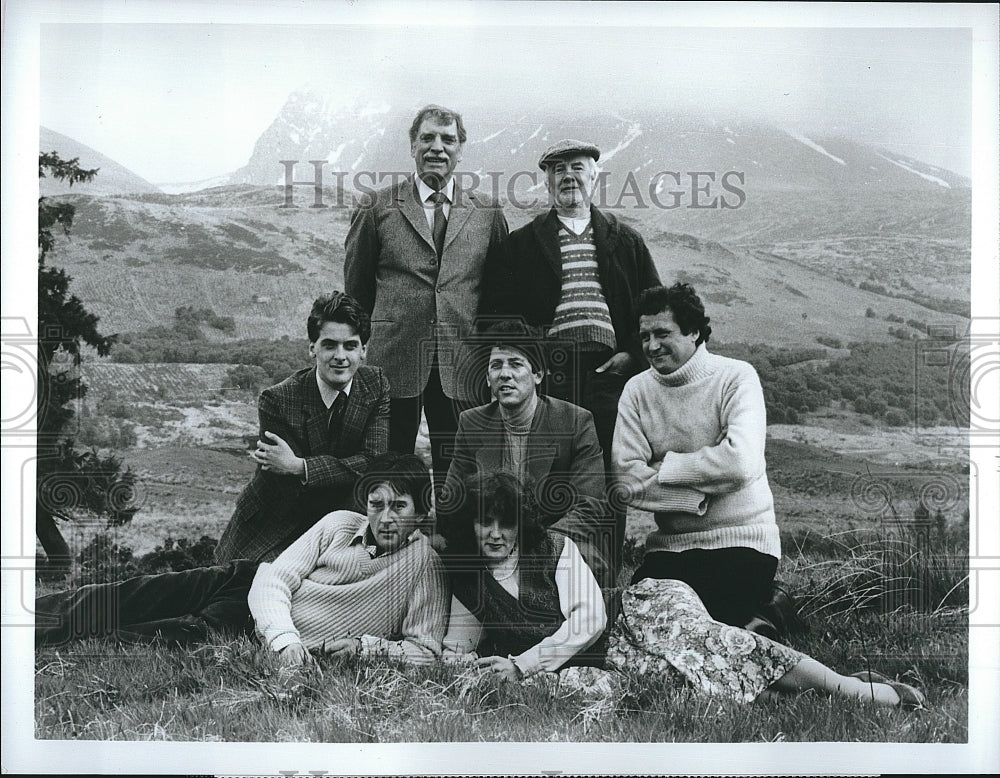 1987 Press Photo Movie Local Hero Burt Lancaster- Historic Images